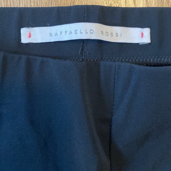 Rafaello Rossi ‘Penny’ 6/8 Black Pants; Size 6 - Picture 5 of 16